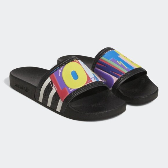 NWT adidas Men\'s Adilette Pride Slides main image 5